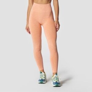 Beyond Yoga Spacedye Leggings Light Peach Orange M Medium